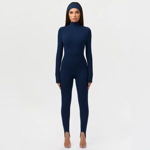 Naked Wardrobe Butter Stirrup Jumpsuit